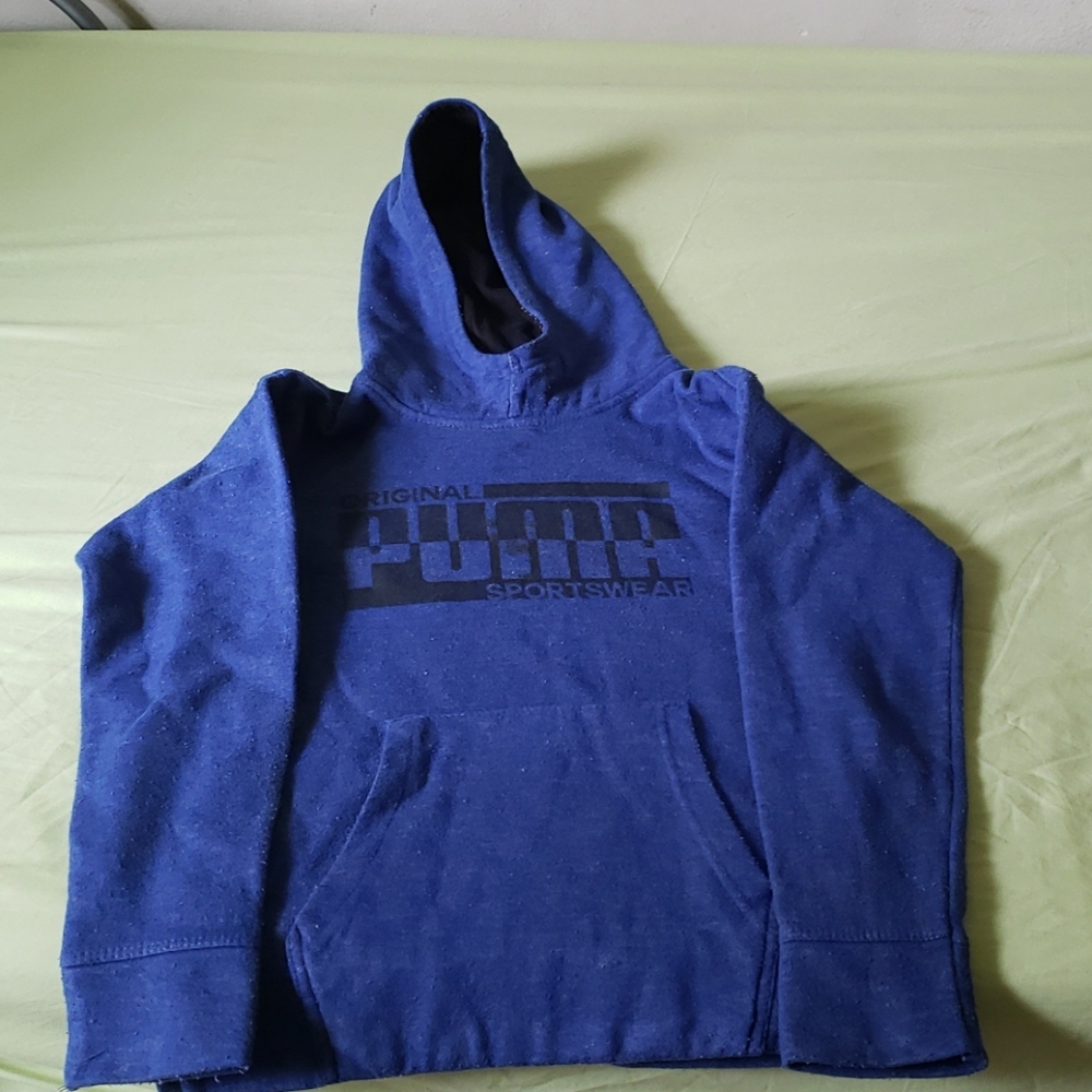 Little boy blue Puma hoodie
